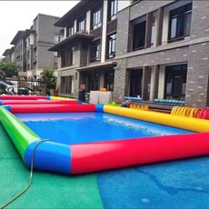 야외 대형 풀장 사각 수영장 에어풍선 물놀이 튜브4x5 4x4m 두께강화 3중테두리 60cm, 4개, 4x5m 두께강화 3중테두리 60cm