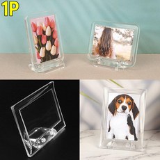 픽데이즈 아크릴액자 투명 미니액자 차량용액자 차량용 액자, 세로