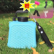 充電電動噴霧器 8升農用噴灑壺 消毒家用小型打藥機, 1個, 加厚淡藍5升使用2小時, 淡藍