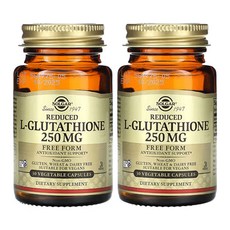 솔가 환원 l-글루타치온 250mg 30베지캡슐, 2개