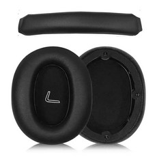 메모리폼 이어컵 이어 쿠션 패드 커버 Corsair Virtuoso 가능 호환 헤드셋과 S, 1, T. W860NB클립형 이어팁 + 교체용 헤드레스트 세