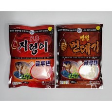 [패밀리낚시] 에코레져 지렁이글루텐 번데기글루텐 민물떡밥 5봉입, 5세트, 토룡지렁이