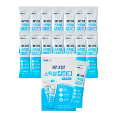 케어밀 스틱젤 칼마디 칼슘 마그네슘 비타민D 보충 스틱젤리, 15개, 25g