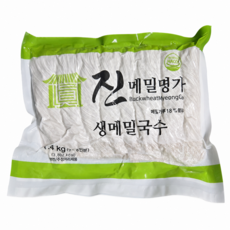 진메밀명가 메밀 국수 생면, 1.4kg, 1개