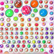 龍珠抽抽樂彈力球：趣味摸彩彈珠，學校超市小獎品首選, 1個, 1抽彈力球隨機【無獎券】