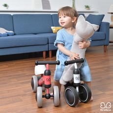 BeneBene 쁘띠 바이크 유아 붕붕카 자전거, 화이트, 1개