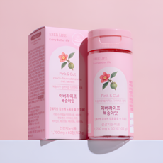 이버라이프 핑크앤컷 다이어트 츄어블 캔디 가르시니아 보조제 체지방 감소 복숭아맛, 1개, 60정