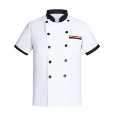 Rika夏季廚師服廚房衛生服