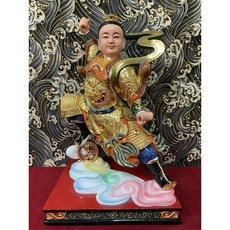 京綸 1尺3 太子元帥 天地手 中壇元帥 太子 神像, 1個