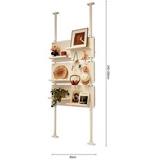 모아룸 이동식칸막이 인테리어 파티션 타공판 3P 세트, 화이트