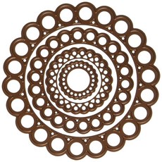 Spellbinders Nestabilities 장식 요소 다이 비즈 원형 2990891