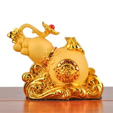 沙金小葫蘆汽車內飾用品車載擺件招財樹脂, 1件, 沙金小葫蘆汽車擺件:如圖所示