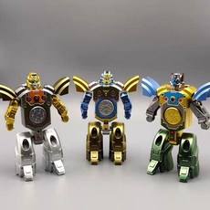 臺灣出貨 新款變形機器人指尖陀螺手指旋轉機甲二閤一男孩解壓神器玩具禮物, 1個, 綠色指尖陀螺【二合一可變形】