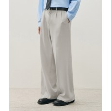 브랜드정품 드로우핏 DRAW FIT 투턱 밴딩 와이드 슬랙스 CREAM 280536