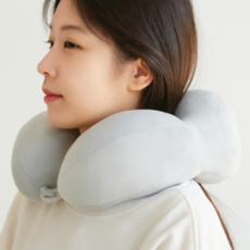 풀팩토리 기내용 여행용 목베개 목쿠션