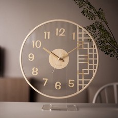 무케렌시아 무케 바나나공방_유리나무 월궁 사랑채 무소음 벽시계 164335, 무케렌시아 월넛