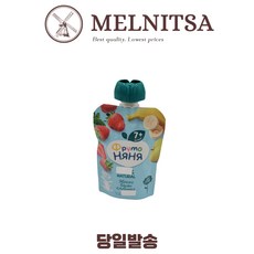 FRUTO NYANYA Apple banana 프루토냐냐 사과바나나퓌레 90g, 3개, 사과바나나맛