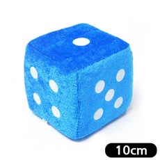 게임용품 스펀지 주사위 10cm 블루 담아보리 명랑운동회물품 어린이집용품