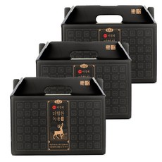 이경제 더힘찬녹용 블랙 3박스 90포 이경재 녹용, 66ml, 90개