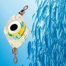 999피싱 양도래 LED 미니 눈알 집어등 수중 문어 집어등 줄보기 케미, 5개, 레드