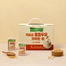기한26 07 05 특등급 콩즙두유 카무트 선물세트 140mlx24입