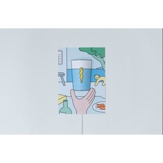 海報造型燈具A3現貨，四款可選，輕鬆打造藝術氛圍, Light of life (手拿杯子)