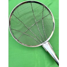 대형 스텐 뜰채 업소용 횟집 건지게 식당 수조 식품용 튀김 건지개, 36cm 특고 6mm 사각망, 1개