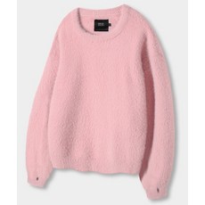 매장정품 디미트리 블랙 DIMITRI BLACK 에센셜 헤어리 라운드 니트_핑크 DBC9KL05PK 60857