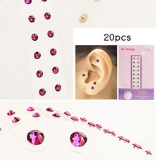 국산 귀 지압 패치 이혈 혈자리 귀침 귀혈 이침 투명 침 스티커 바디 슬리밍 점착제 혈자리, 19. 탄자나이트