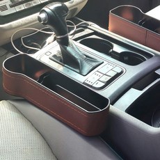 셀엔드 자동차 시트 틈새 케이스 시트틈새 차량용정리함, 블랙 - 운전석, 1개