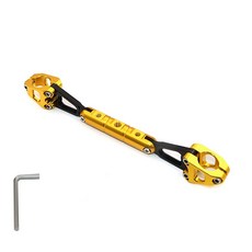 【Ibuy部品】短版平衡桿 龍頭拉桿 裸把橫桿 車把拉桿 手把橫桿 4MICA MMBCU KRV DRG Force, 1027金色, 1個