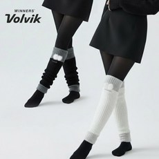 볼빅 여성 방울 방한 골프 레그워머 VBAFAW 0506JIN 3079744, 06BK-블랙