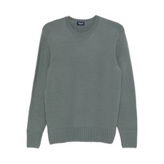 드루모어 골지 크루넥 스웨터