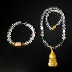 白水晶綠度母經文組(四件套), 1個