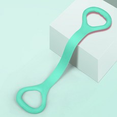 원웨이 탄성 튜빙 밴드 른력 운동 홈트 풀업 고무 스트레칭 루프, 민트, 1개