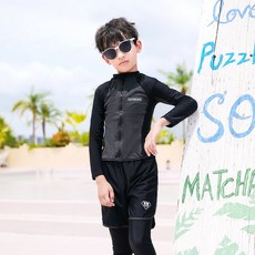 水母衣 長袖兒童防曬係數50 速乾材質 潛水衣 衝浪衣 水精靈