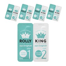 롤리킹 플라잉 크림 속눈썹펌제 1제+2제, 1g, 5개