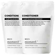 위드모먼트 컨디셔너 리필용, 2개, 2L