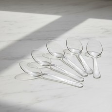 강샵 반투명 수저 10개 식당수저