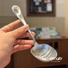 1810不銹鋼長柄大湯勺 - 高級質感大口喝湯干飯勺子吃面粥, 德國深湯勺【亮光】,今日特價【一支圓勺裝】, 1個
