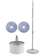 미니플 깔끔이 올인원 밀대 물걸레, 화이트, 1개