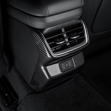 유투카 호환 디올뉴 그랜저 GN7 풀체인지 실내 실외 튜닝 용품 우드 카본 몰딩 차량 드레스업 악세사리, 리어송풍구