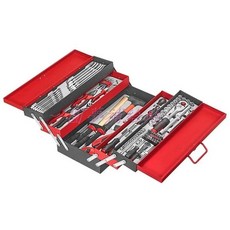 【圓夢補給站】101pc手提式綜合工具組/手提階梯式工具組/雙掀式手提工具箱, 1個