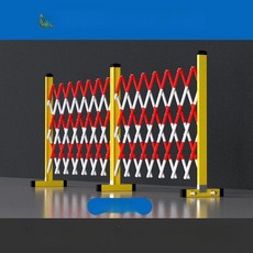 접이식 안전울타리 철창 맞추다 주차장 펜스 철장, 1개, 국가 표준 암호화 두꺼운형 레드 앤 6m