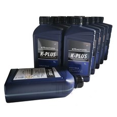 KR모터스 순정 엔진오일 K-PLUS 10W40 케이플러스 바이크 4T 1L, 1개