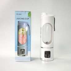 跨境果蔬榨汁機小型家用電動果汁機迷你多功能戶外便捷榨汁杯大容, 白色:860榨汁機