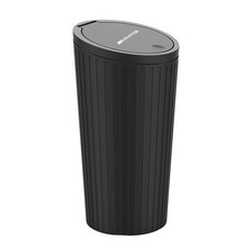 자동차 미니 쓰레기통 누출 방지 냄새 차단 방수 캔 메르세데스 AMG 클래스 A W222 W204 W214 CLS CLE CLA, black, 블랙