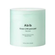 Abib Green LHA 毛孔調理棉片 Clear touch, 1個, 60片