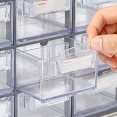 MK 부품정리함 20칸 플라스틱부품함, 민트