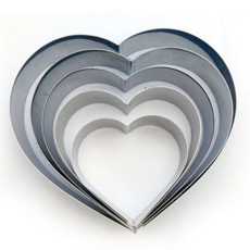 케이크 무스링 높은 베이킹 스텐 하트 떡틀 1호 제빵틀 스텐제 하트제 미니제